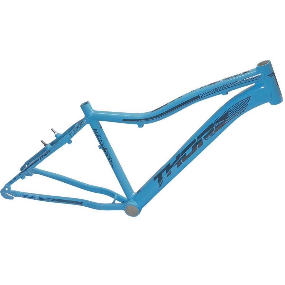 Quadro de Bicicleta Aro 26 Thor T1000 Com Garfo