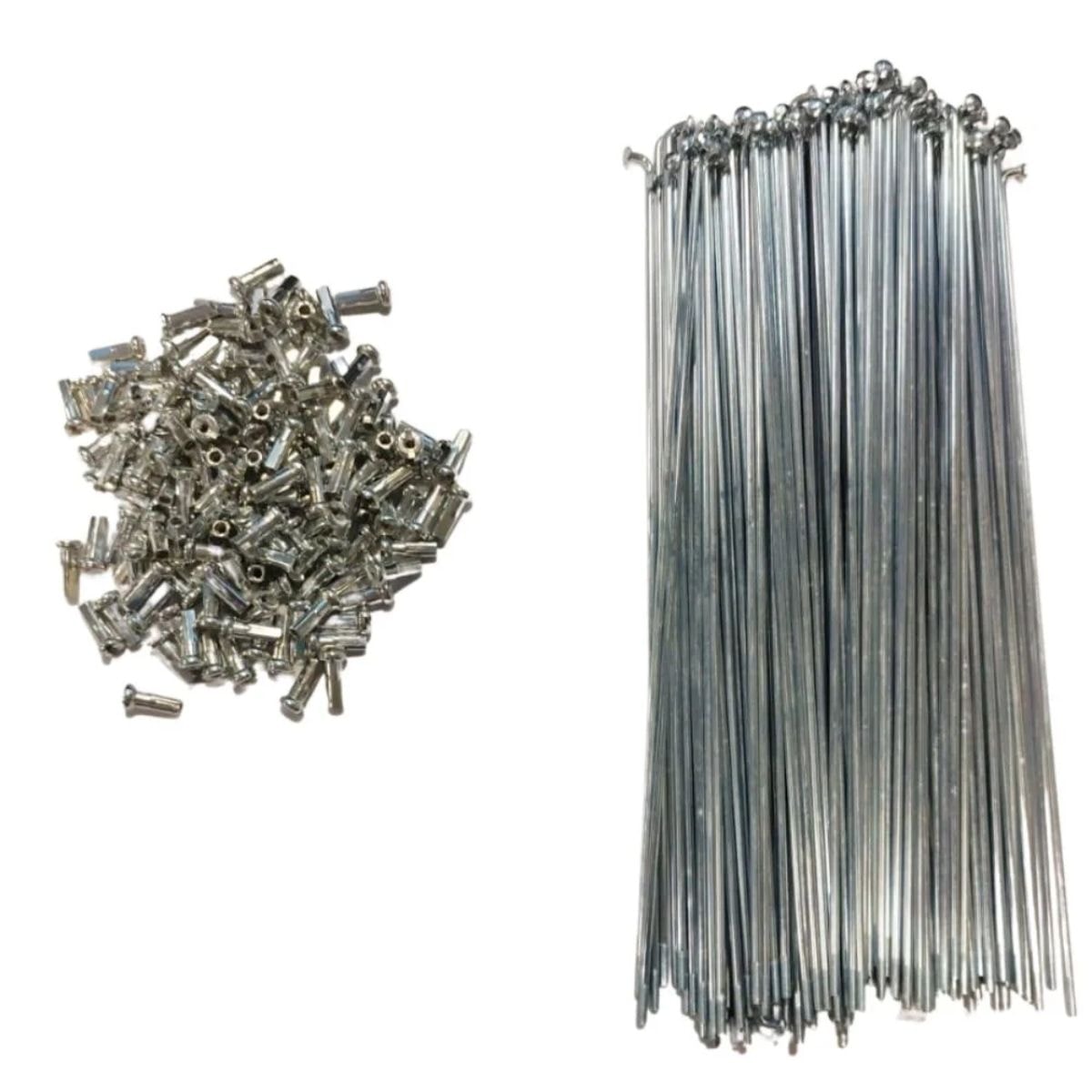 Raio Fino 190x2mm Inox Importado Comum Zincado 36 Raios