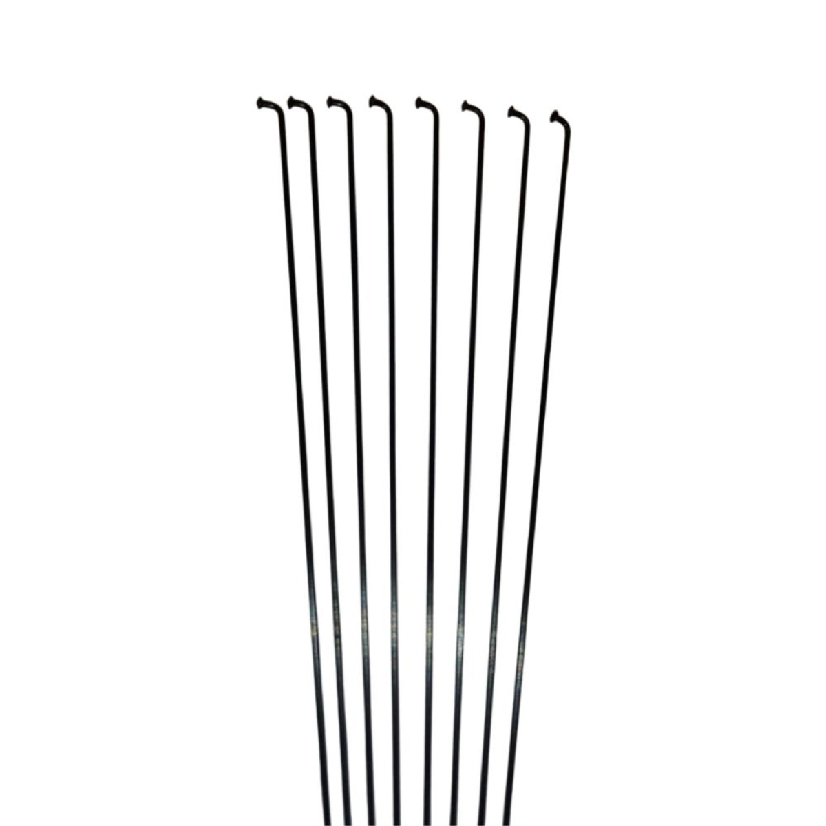 Raio Fino 255x2,00mm Inox Importado Comum Preto 72 Raios