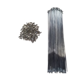 Raio Fino 265x2,00mm Aço Importado Comum Zincado Groza