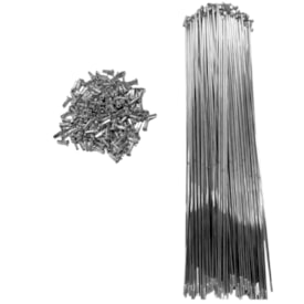 Raio Fino 265x2mm Aço Importado Zincado Groza