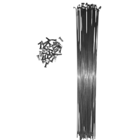 Raio Fino 275x2mm Inox Importado Escovado 36 Raios