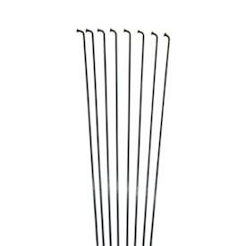 Raio Fino 290x2,00mm Inox Importado Comum Preto 72 Raios