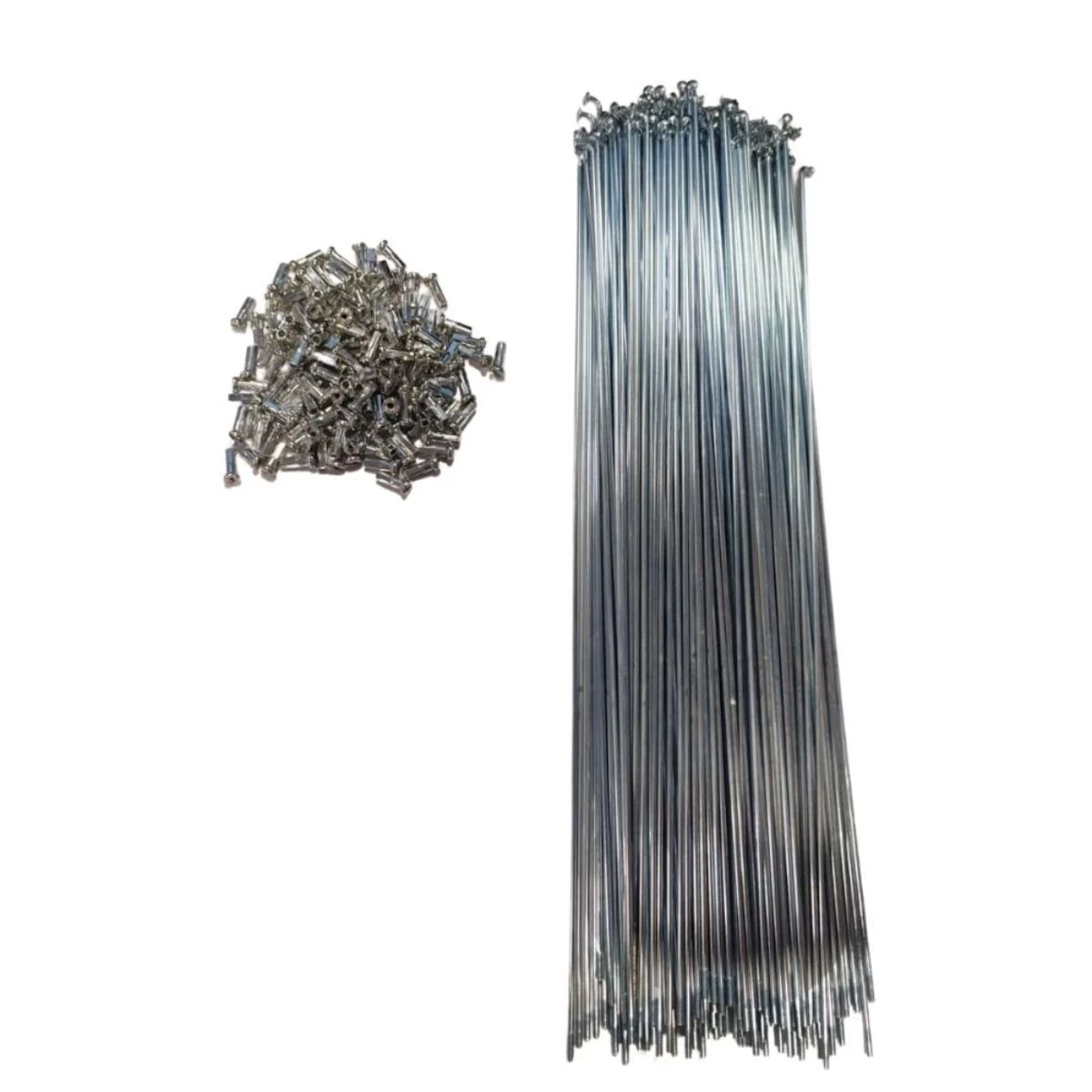 Raio Fino 295x2mm Inox Importado Comum Zincado 36 Raios