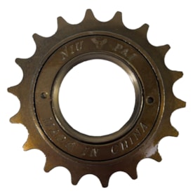 Roda Livre 1 Velocidade Importado Esferado Dourada 18D