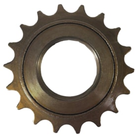 Roda Livre 1 Velocidade Importado Esferado Dourada 18D