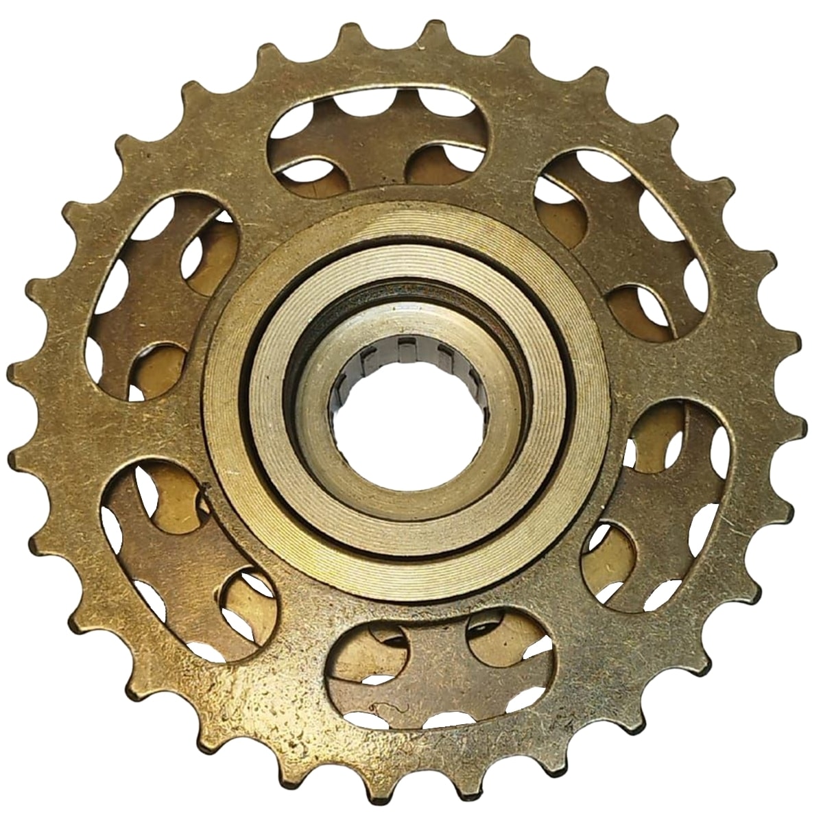 Roda Livre 6 Velocidades Importado 14/28 Dentes Marrom