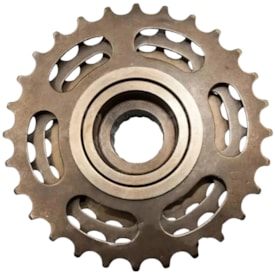 Roda Livre 6 Velocidades Importado Marrom 14/28 Dentes