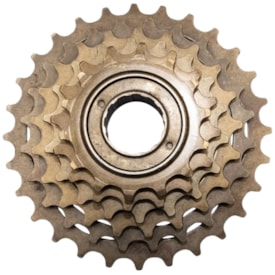 Roda Livre 6 Velocidades Sava Dourada 14/28 Dentes