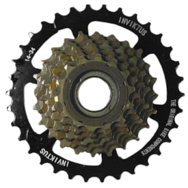 Roda Livre 7 Velocidades Inviktus 14/34 Dentes Index