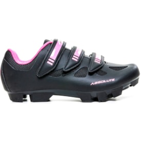 Sapatilha Absolute Mia Preto e Rosa