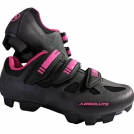 Sapatilha Absolute Mia Preto e Rosa