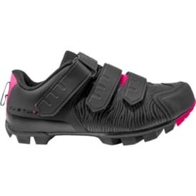 Sapatilha Grool Cool Velcro Preto e Rosa