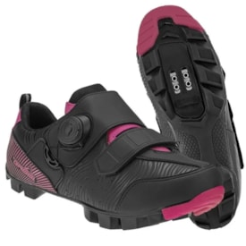 Sapatilha Grool Prime Preto e Rosa