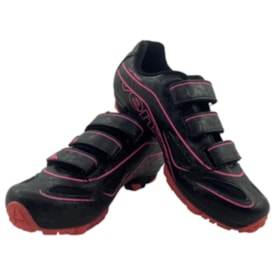 Sapatilha Venzo VSX Evo Preto e Rosa