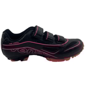 Sapatilha Venzo VSX Evo Preto e Rosa