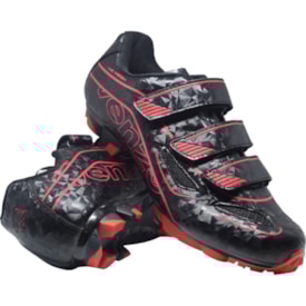 Sapatilha Venzo VSX Evo Preto e Vermelho