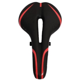 Selim MTB GTS 1682 Vazado Com Manopla e Canote