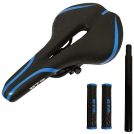 Selim MTB GTS 1682 Vazado Com Manopla e Canote