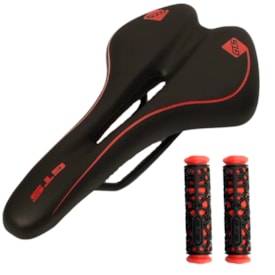 Selim MTB GTS HY 237 Vazado Com Manopla