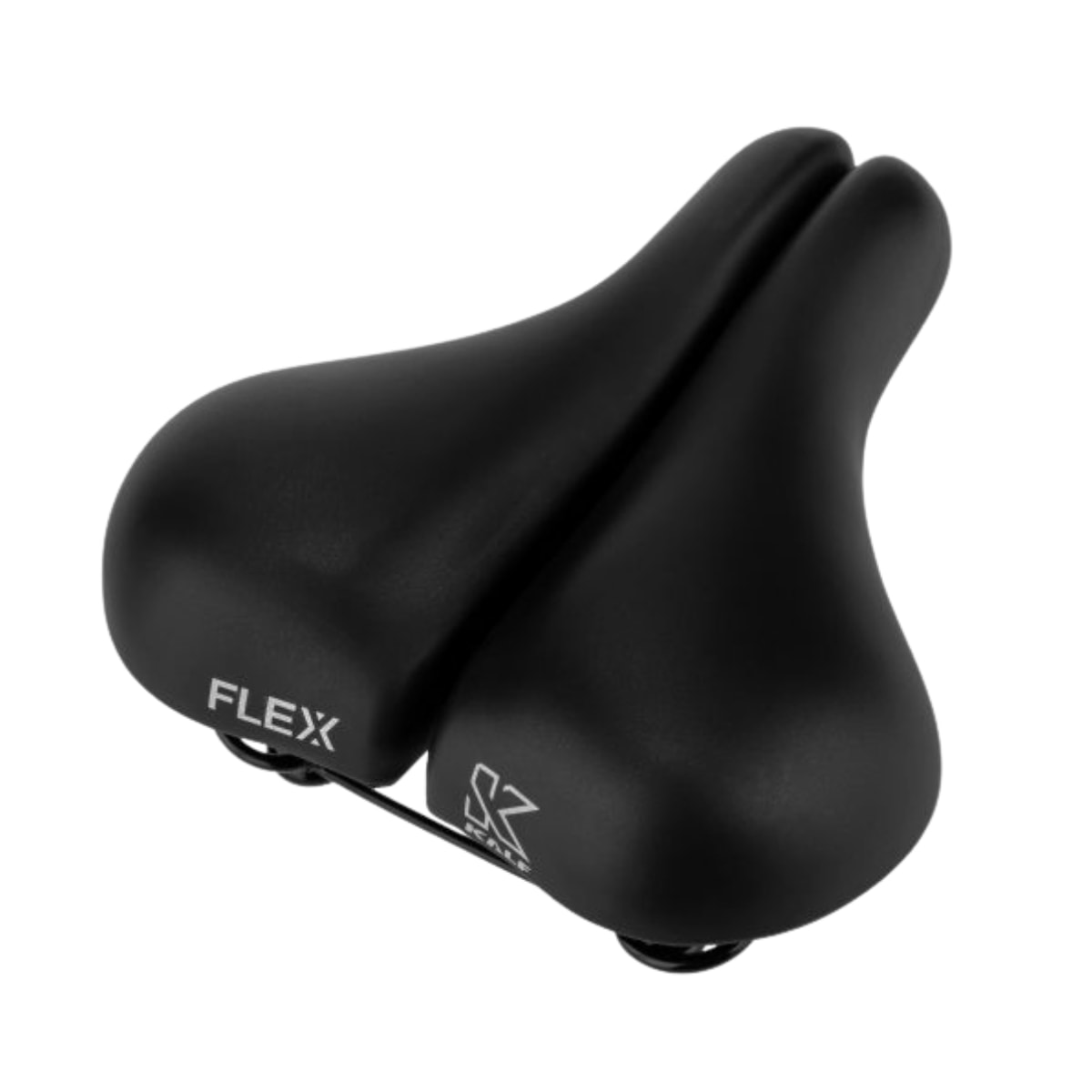 Selim Passeio Kalf Bipartido Flex Preto Com Molas