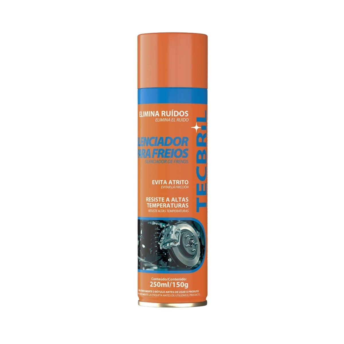 Silenciador Freios Baston Tecbril 250ml