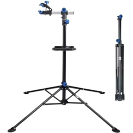 Suporte Cavalete de Manutenção Bike Tripe Garra7 + Barra Top Móvel