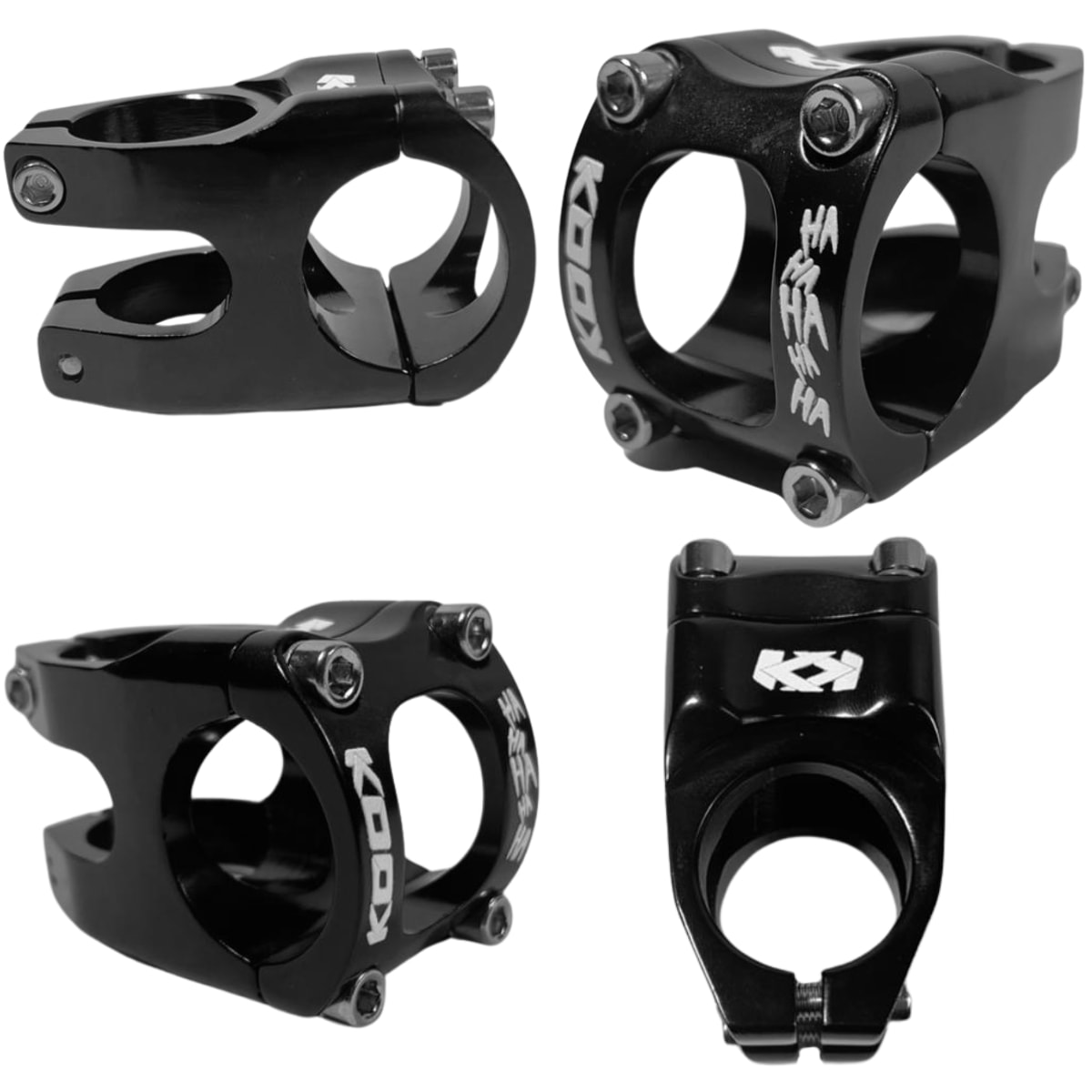 Suporte Guidão DH Kook HAHAHA Alumínio Ahead Set 35mm x 28,6mm