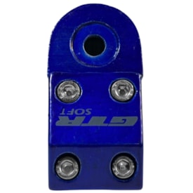 Suporte Mesa de Guidão Cross Trial JR Alumínio Standard 21,1mm Azul