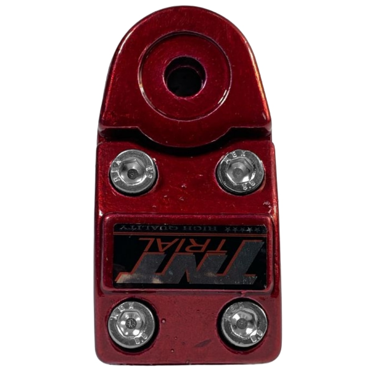 Suporte Mesa de Guidão Cross Trial JR Alumínio Standard 21mm Vermelho