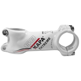 Suporte Mesa de Guidão MTB Kapa Extreme Alumínio Ahead Set 90mm X 28,6mm Branco