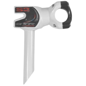 Suporte Mesa de Guidão MTB Tiral S-2 Alumínio Standard 21mm Branco