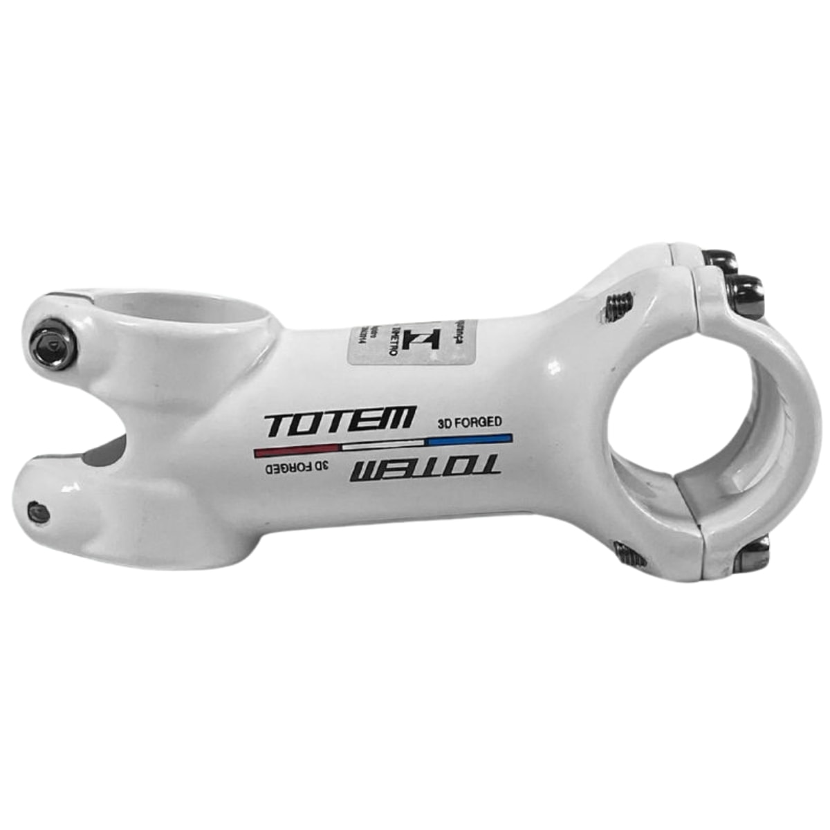Suporte Mesa de Guidão MTB Toten Alumínio Ahead Set 90mm X 28,6mm Branco