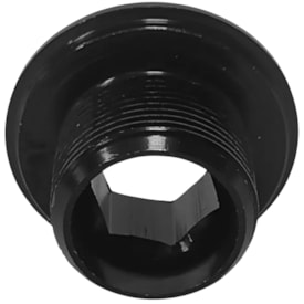 Tampa Pedivela Hollowtech Nek M20 Alumínio Preto