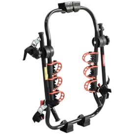 Transbike Traseiro Garra7 Aço para 3 Bikes