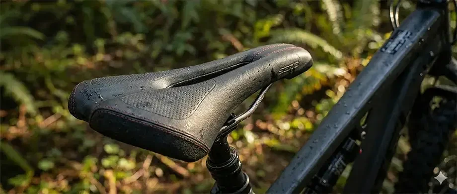 Selim confortável para bicicleta