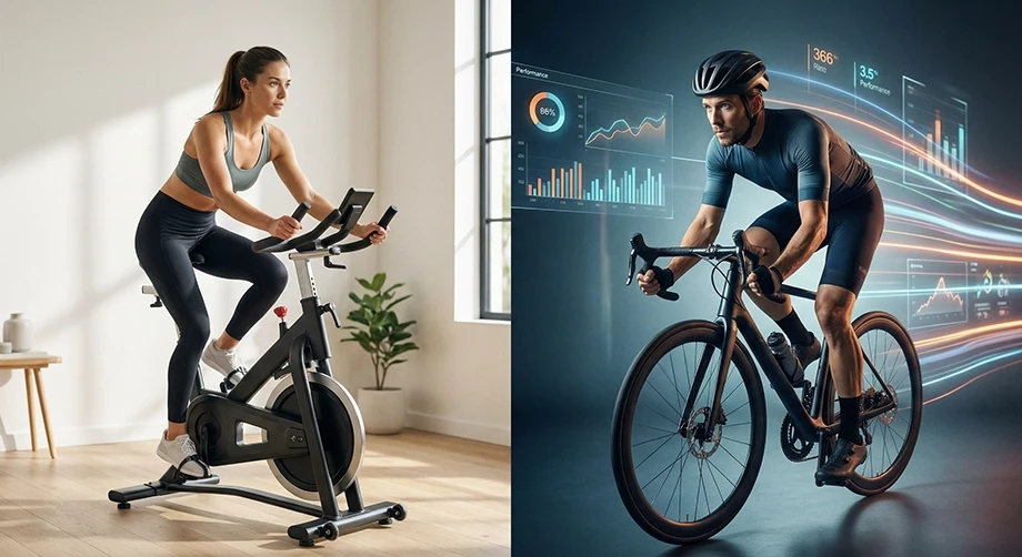 Bicicleta speed para treino cardiovascular