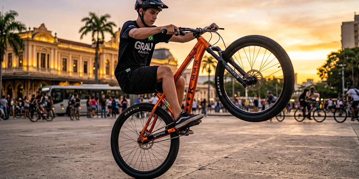 Grau de bike e cultura do wheeling — guia Loja na Pista