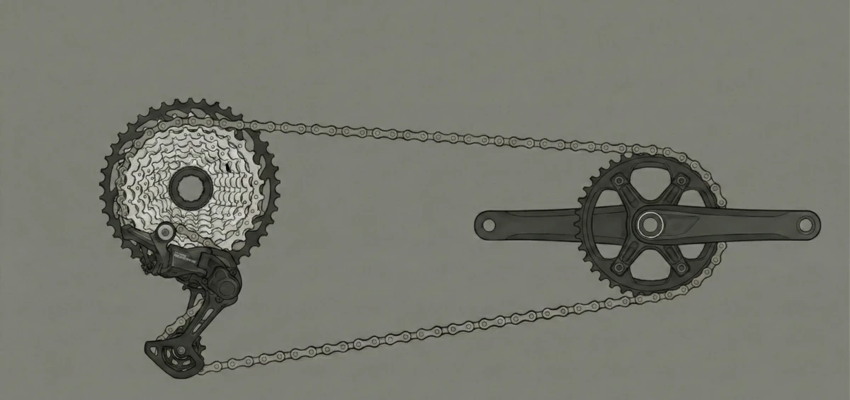 1x12 para bicicleta