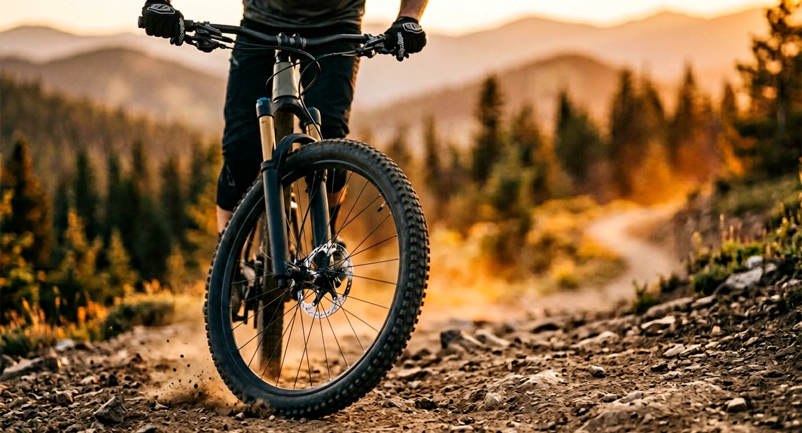 Suspensão de bicicleta MTB em trilha - quando revisar ou trocar - Loja na Pista