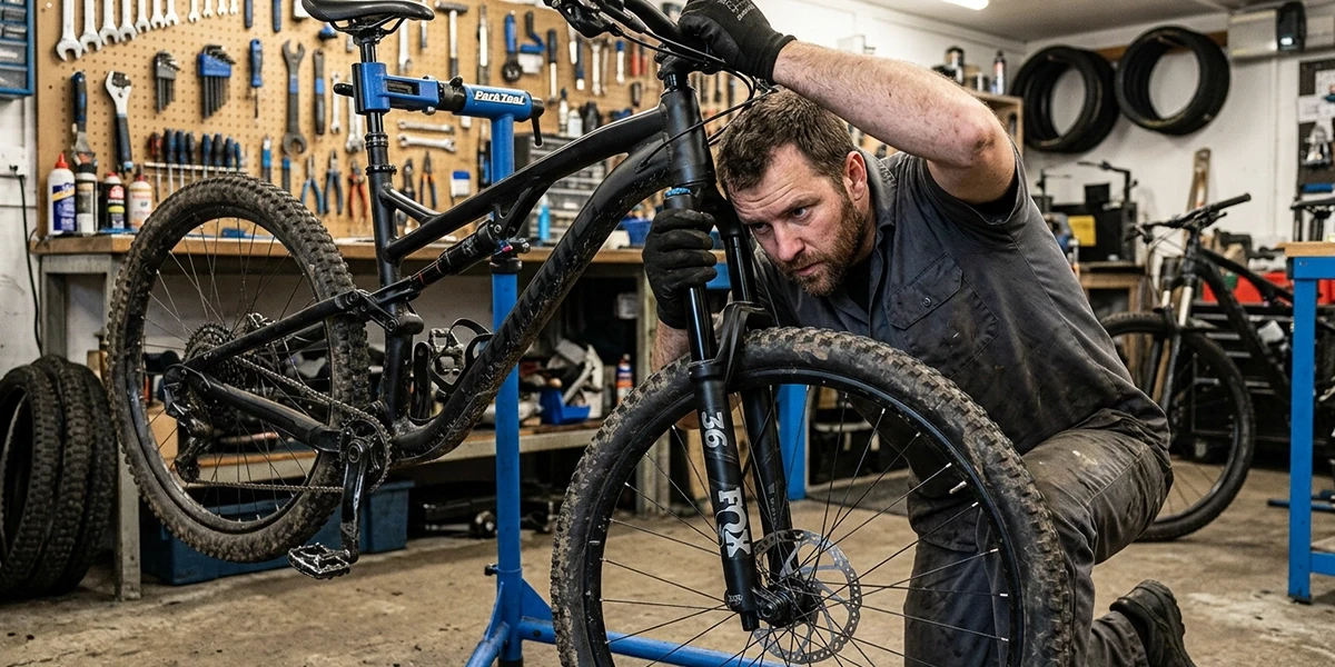 Suspensão MTB - identificar barulhos anormais - Loja na Pista